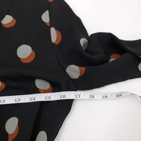 Sabié Sheer Panel Peplum Shirt Dress - Picture 8 of 12